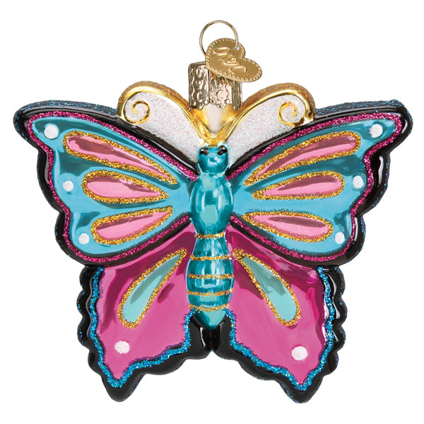 Fanciful Butterfly Ornament  Old World Christmas  12645