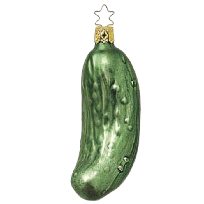 The Legendary Pickle Christmas Ornament Inge-Glas of Germany 1-617-01