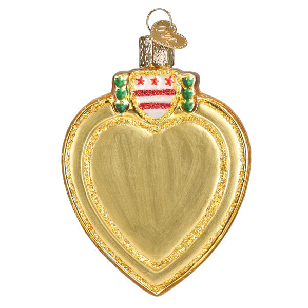 Purple Heart Ornament  Old World Christmas  30064