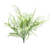 The 18 Inch White and Green Baby’s Breath Filler Bush (12 Stems, 30356WT) features small white blossoms in a spray—ideal for wreath making or use as a baby’s breath filler, shown arranged against a white background.