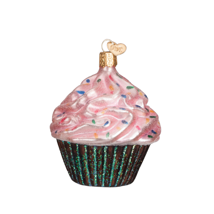 Chocolate Cupcake 32195 Old World Christmas Ornament Assorted