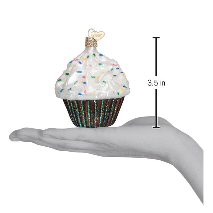 Chocolate Cupcake 32195 Old World Christmas Ornament Assorted