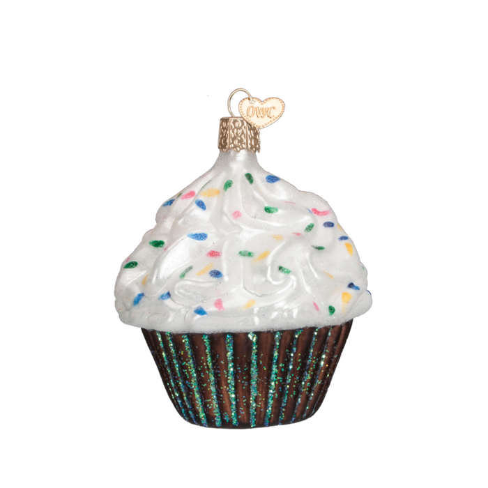 Chocolate Cupcake 32195 Old World Christmas Ornament Assorted