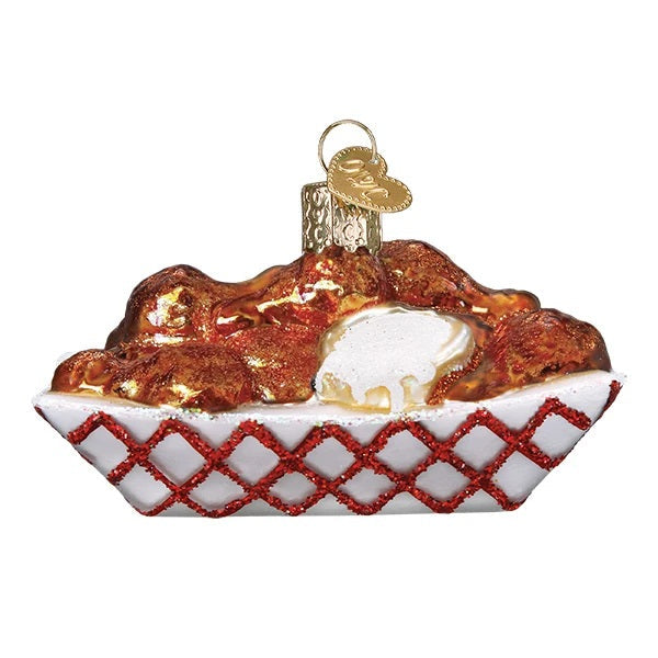 Hot Wings with Dip Old World Christmas Ornament 32237