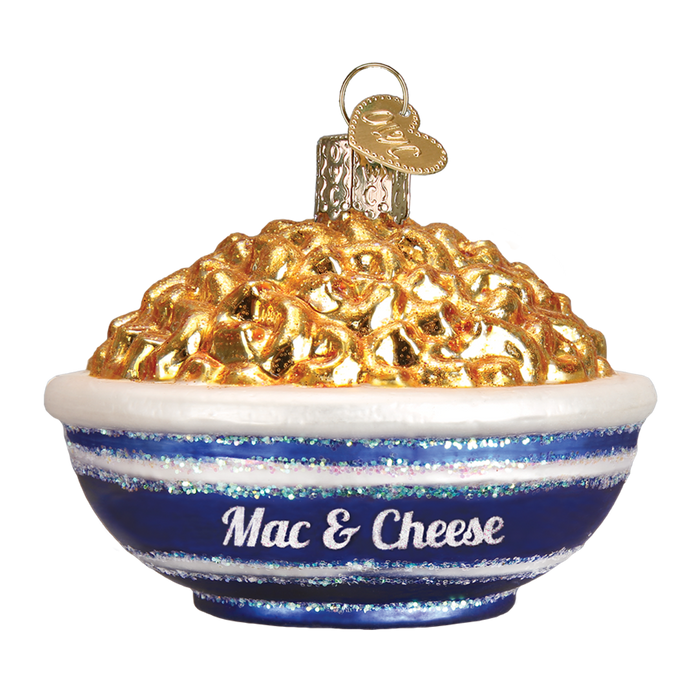 Bowl Of Mac & Cheese Ornament Old World Christmas Ornament 32258