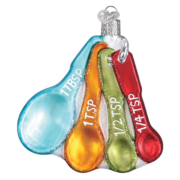 Measuring Spoons Ornament Old World Christmas Ornament 32346