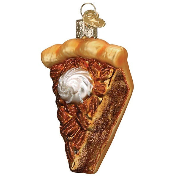 Piece Of Pecan Pie Old World Christmas Ornament 32453