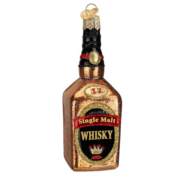 Whisky Bottle Ornament  Old World Christmas  32501