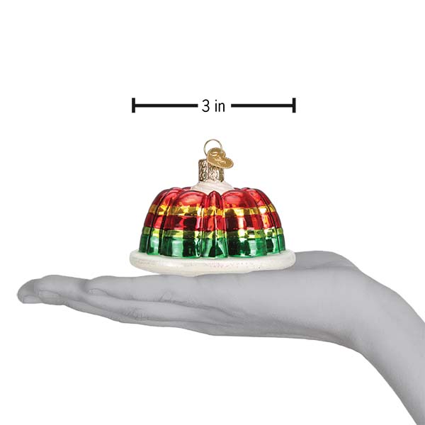 Festive Gelatin Mold Ornament  Old World Christmas  32508