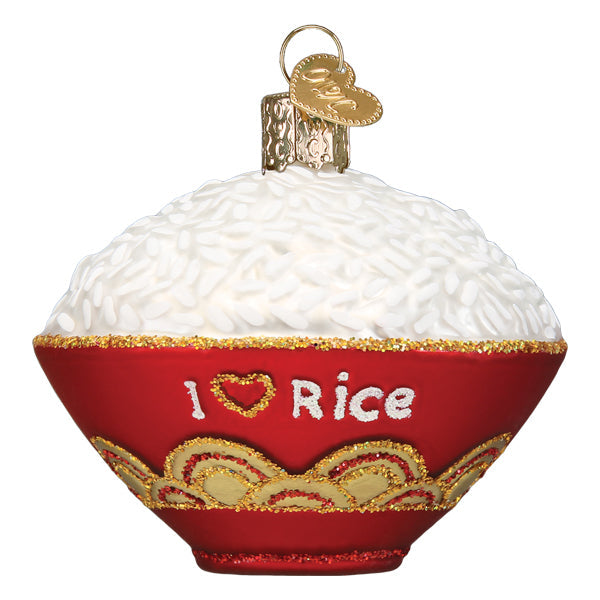 Bowl Of Rice Ornament  Old World Christmas  32511