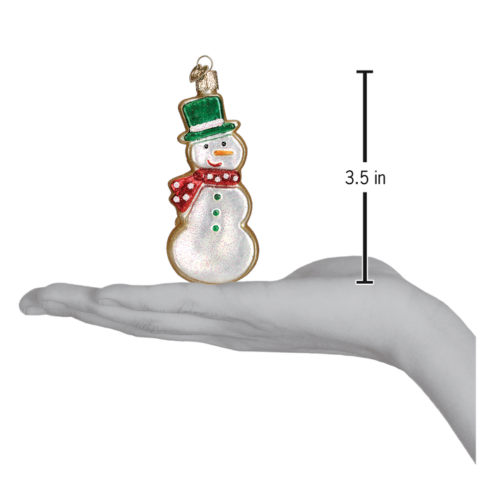 Snowman Sugar Cookie Ornament  Old World Christmas  32555