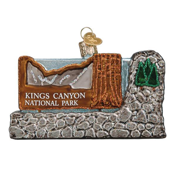Kings Canyon National Park Ornament Old World Christmas Ornament 36283