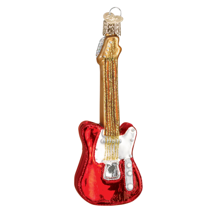 Electric Guitar 38024 Old World Christmas Ornament Assorted