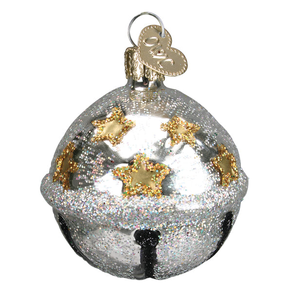 Silver Jingle Bell Ornament  Old World Christmas  38060