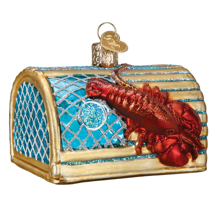 Lobster Trap 44104 Old World Christmas Ornament