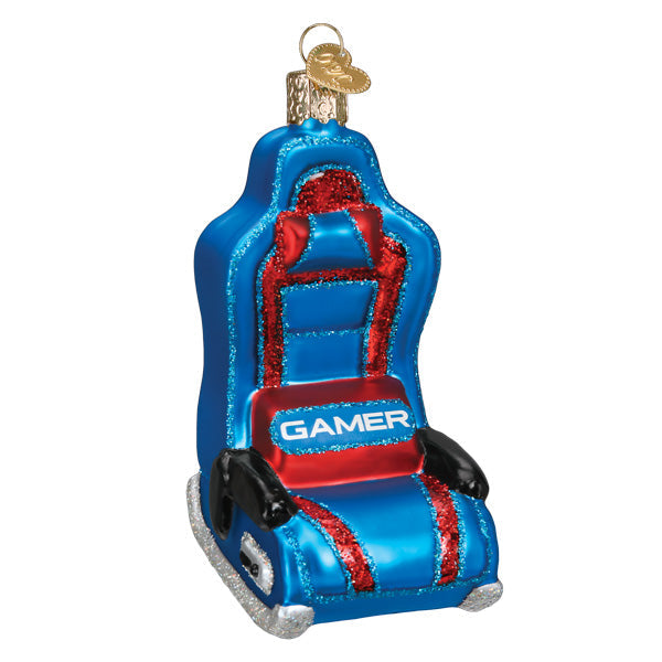 Gaming Chair Ornament  Old World Christmas  44170