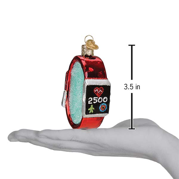 Fitness Watch Ornament  Old World Christmas  44182