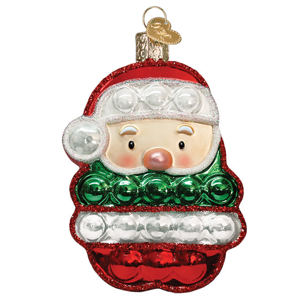 Santa Popper Ornament  Old World Christmas  44184