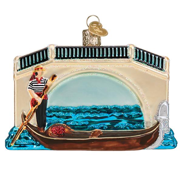 Gondola Old World Christmas Ornament 46093