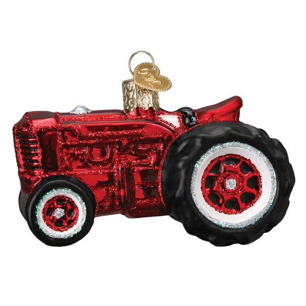 Old Farm Tractor Ornament Old World Christmas Ornament 46099