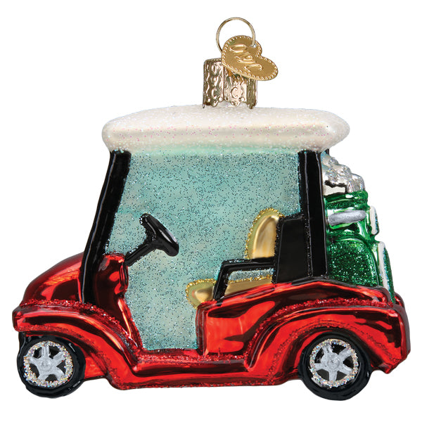 Golf Cart Ornament  Old World Christmas  46108