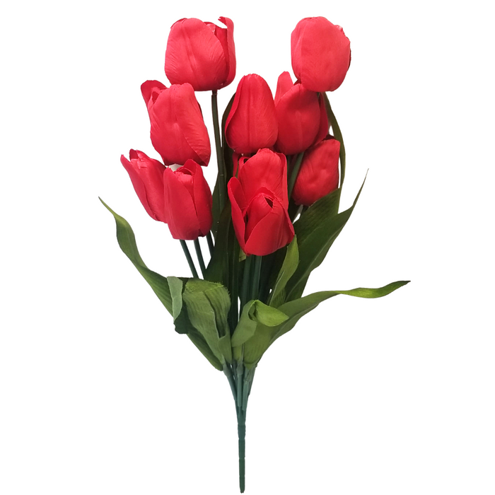 20" Red Tulip Bush 61386RD