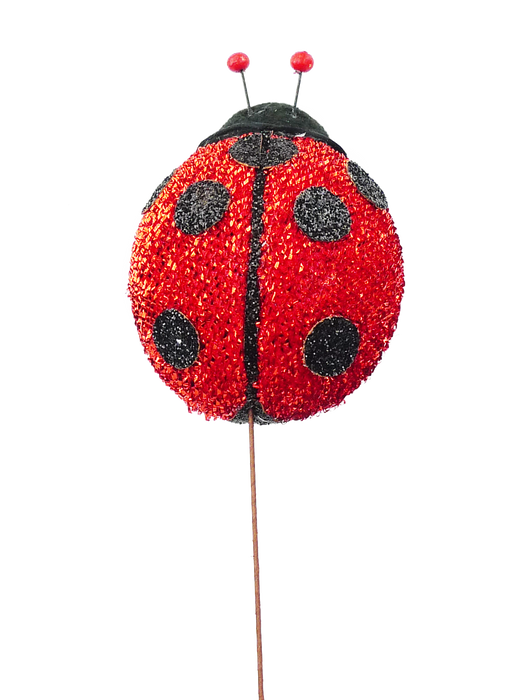 2" by 4" Red Ladybug Pick 62779RD