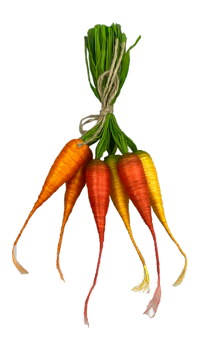 15" Red Yellow and Orange Carrot Bundle with 6 Stems 63020RDYWOR