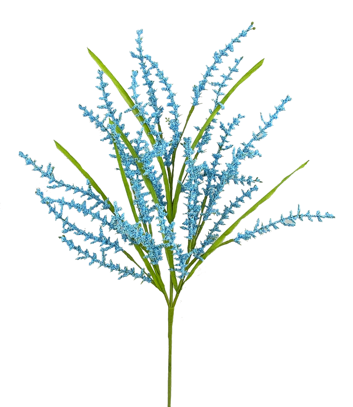 28" Blue Feather Reed Grass Spray 63092BL — Trendy Tree