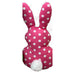 The 12 by 6.5 Mixed Plush Bunny Pom Pom Tail 63228MIX features soft mixed plush fabric, tall ears, and a fluffy pom pom tail—ideal for cozy cuddles and adorable décor.