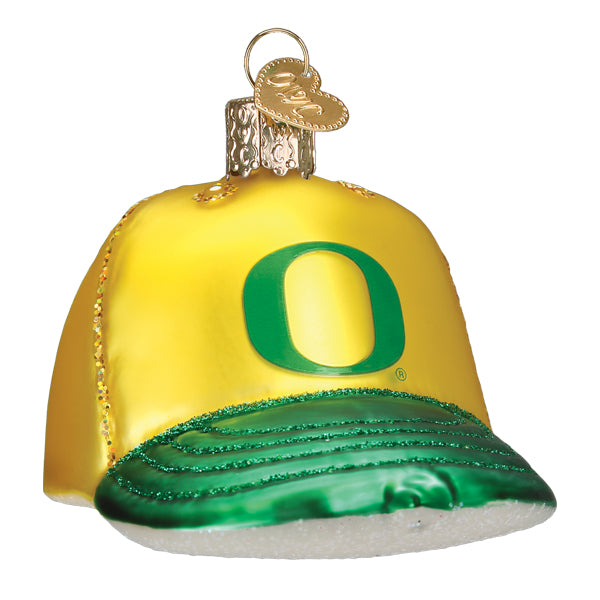 Oregon Baseball Cap Ornament  Old World Christmas  63719