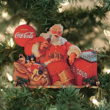 Thirsty Santa Ornament CCO111 Old World Christmas Ornament 84210