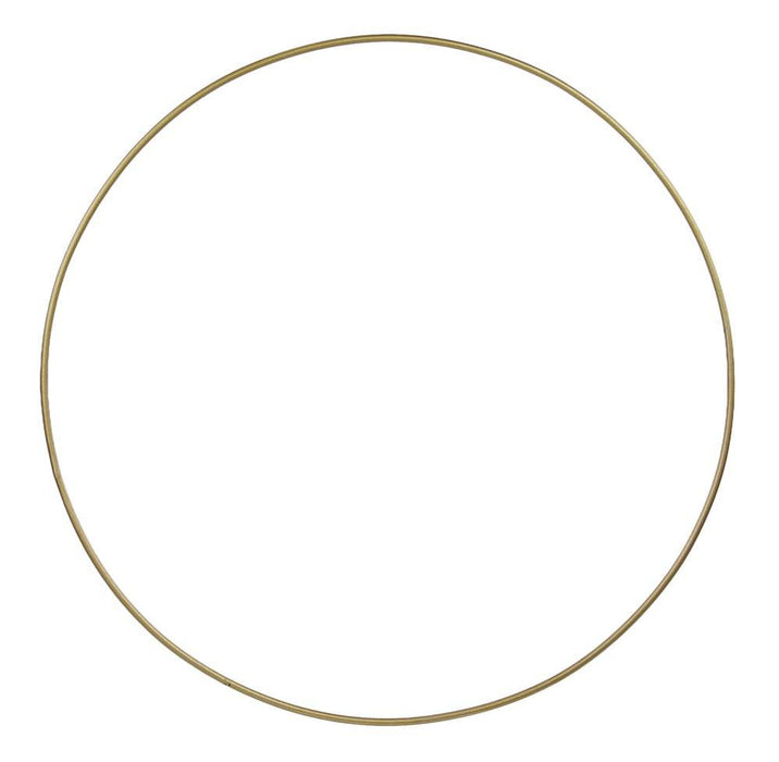 18"Dia Wire Ring (5Mm)  Metallic Gold  MD083508
