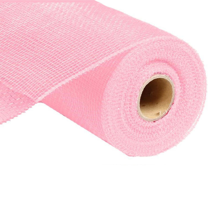 10" Pink Deco Poly Mesh RE130222