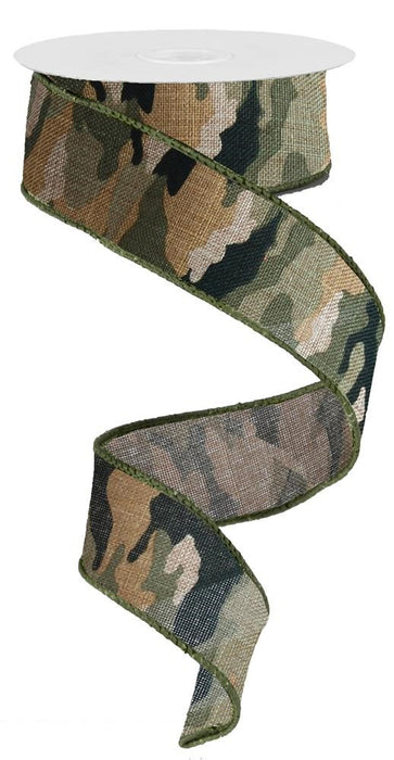 1.5"X10Yd Camouflage/Royal  Camouflage  RG1250