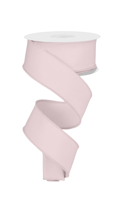 1.5"X10Yd Diagonal Weave Fabric Pale Pink RGE120215