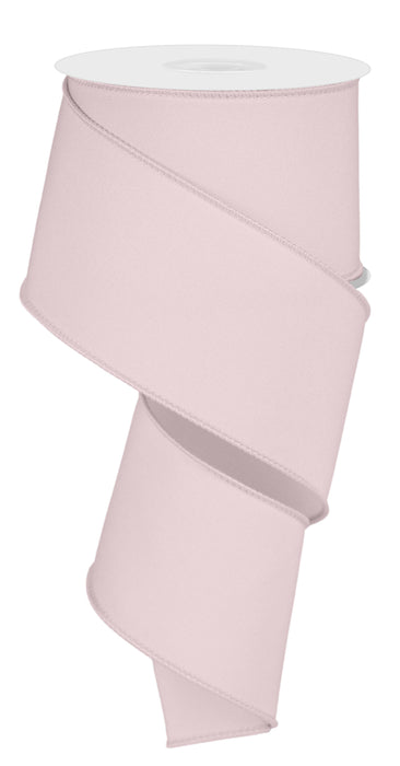 2.5"X10Yd Diagonal Weave Fabric Pale Pink RGE120315