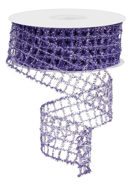 1.5"X10Yd Tinsel Mesh Lavender RM997513