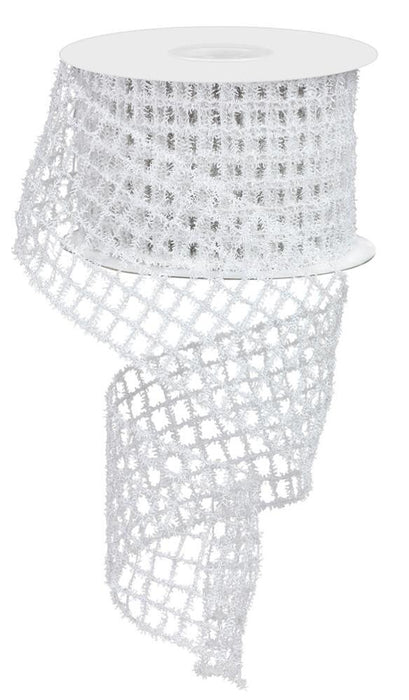 2.75"X10Yd Tinsel Mesh White RM997927