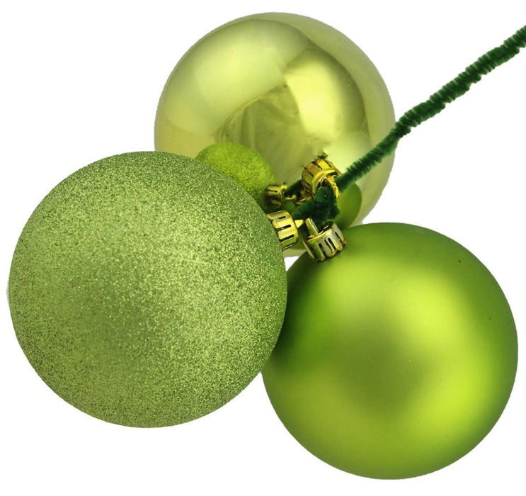 100Mm Ball Cluster X3  Lime Green  XP355469