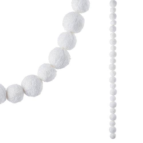 4' Snowball Garland G4106745