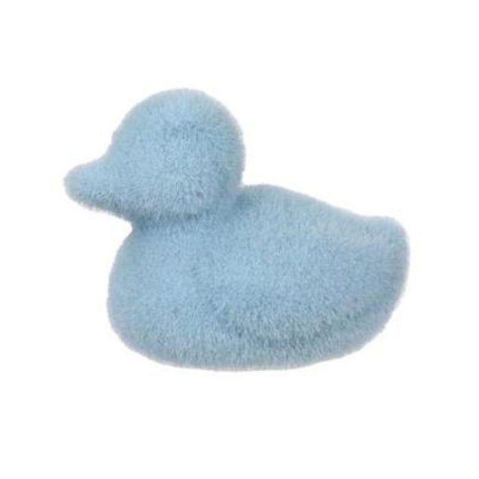 5"Lx3.75"H Flocked Baby Duck  6 Assorted Colors  HE724199