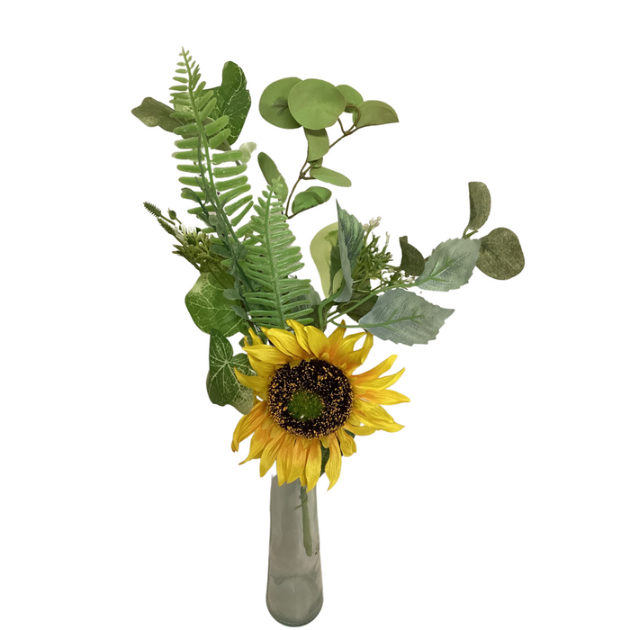 19" Yellow Sunflower Pick 62202