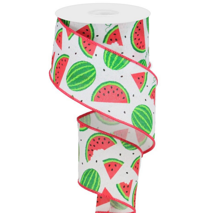2.5" Watermelon Slices On Royal Ribbon RG0199227