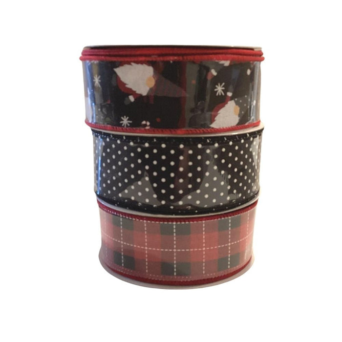 1.5"X10Yd Buffalo Check Assorted  RW7972