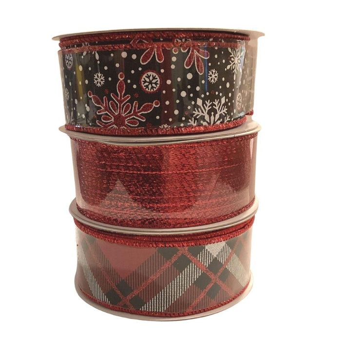 1.5"X10Yd Buffalo Check Assorted  RW7972
