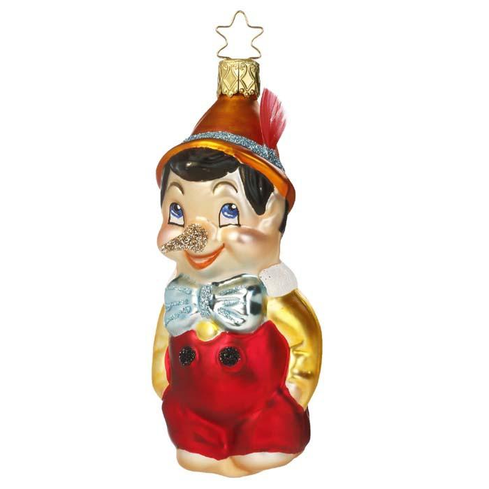 Pinocchio Christmas Ornament Inge-Glas 1-078-15