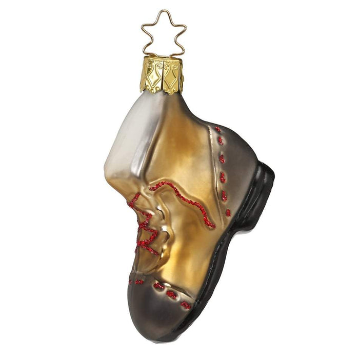 Traveling Boot Christmas Ornament Inge-Glas 1-107-16