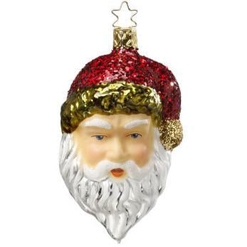 Special Guest Santa Christmas Ornament Inge-Glas of Germany 1-003-10