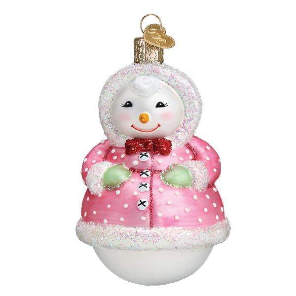 Jolly Snowlady 10231 Old World Christmas Ornament